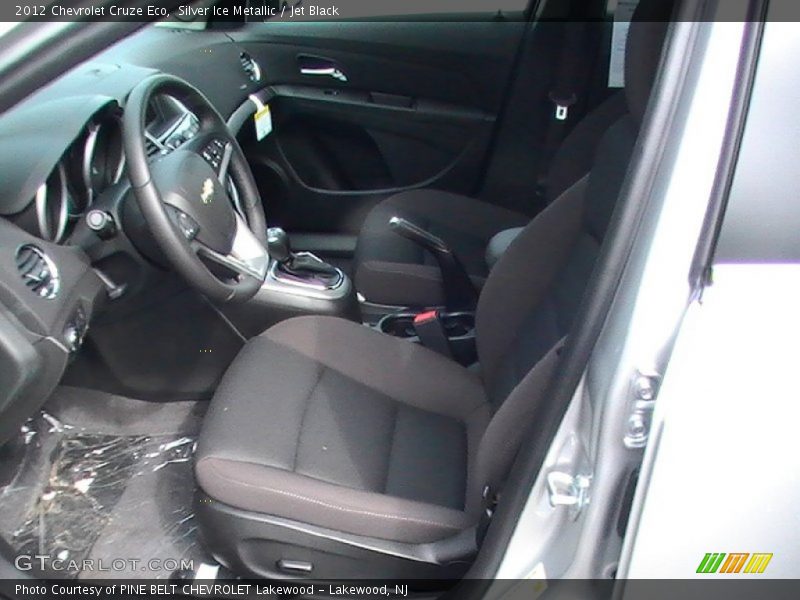 Silver Ice Metallic / Jet Black 2012 Chevrolet Cruze Eco