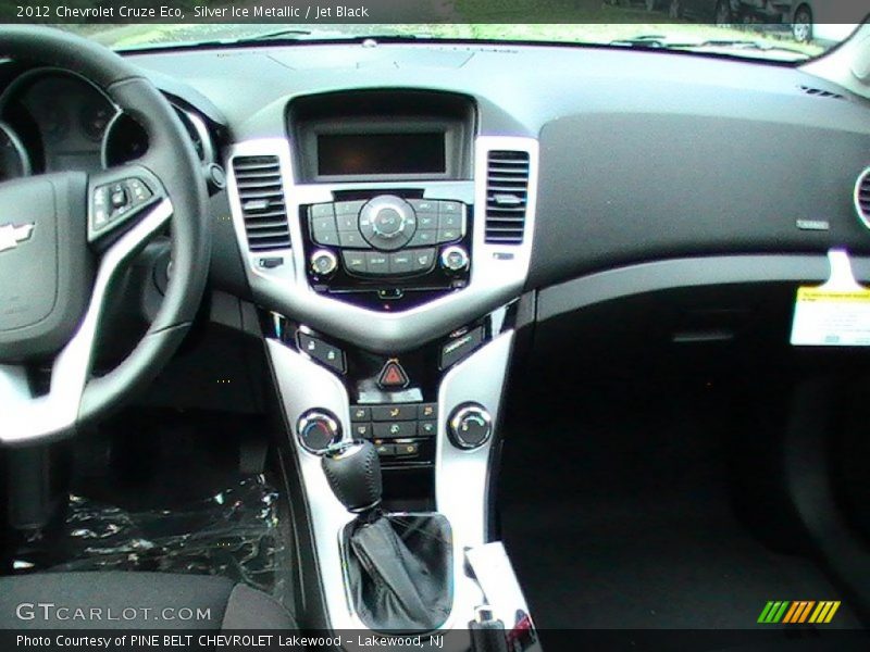 Silver Ice Metallic / Jet Black 2012 Chevrolet Cruze Eco