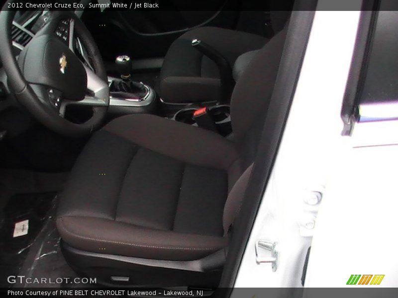 Summit White / Jet Black 2012 Chevrolet Cruze Eco