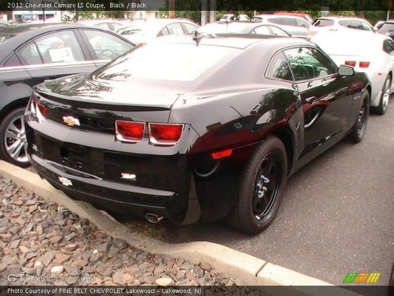 Black / Black 2012 Chevrolet Camaro LS Coupe