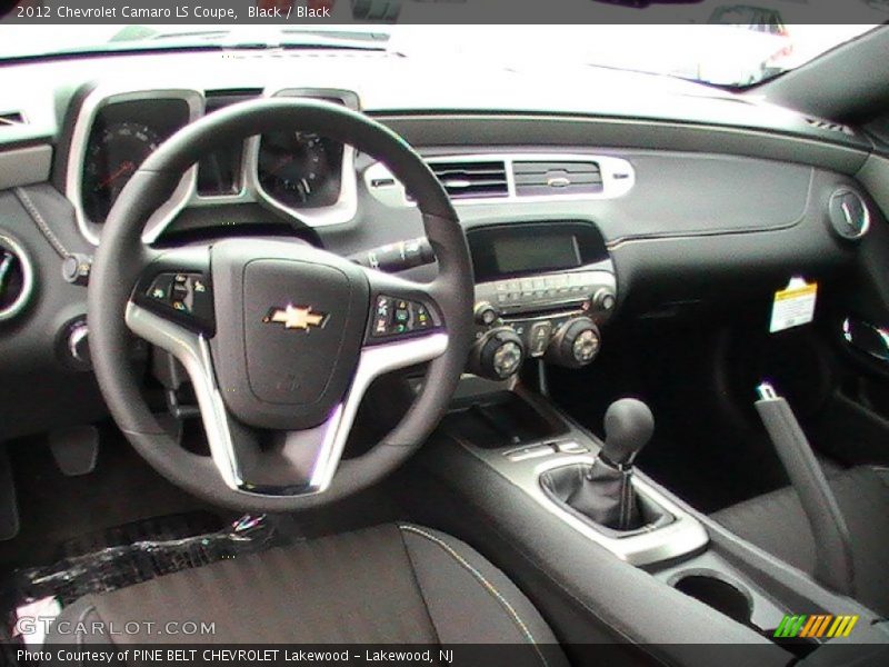 Black / Black 2012 Chevrolet Camaro LS Coupe