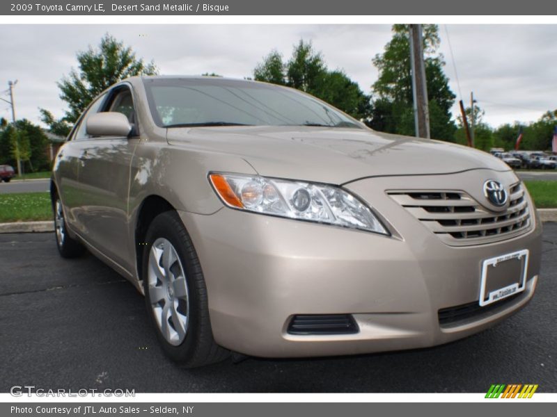 Desert Sand Metallic / Bisque 2009 Toyota Camry LE