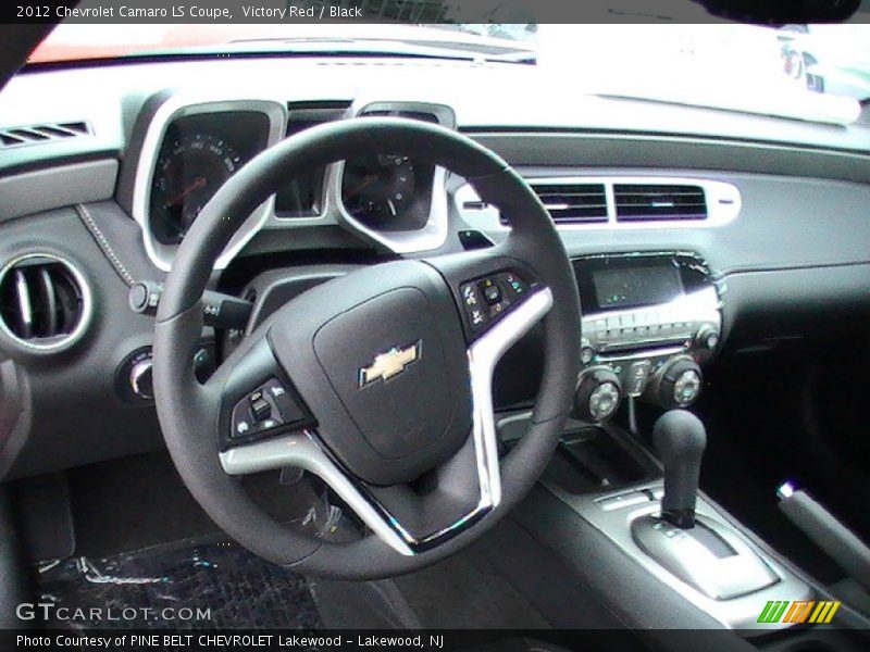 Victory Red / Black 2012 Chevrolet Camaro LS Coupe