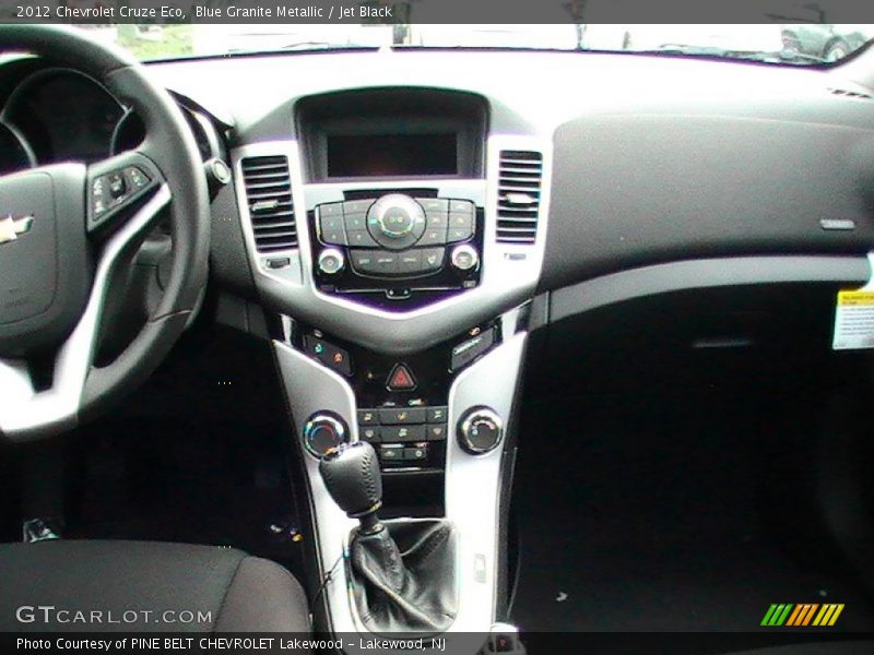 Blue Granite Metallic / Jet Black 2012 Chevrolet Cruze Eco