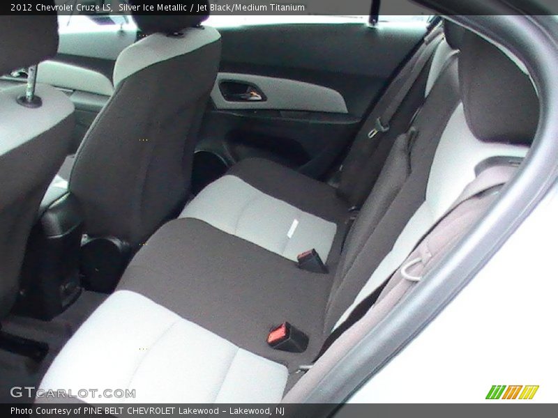 Silver Ice Metallic / Jet Black/Medium Titanium 2012 Chevrolet Cruze LS