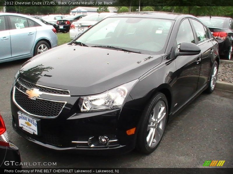Black Granite Metallic / Jet Black 2012 Chevrolet Cruze LTZ/RS