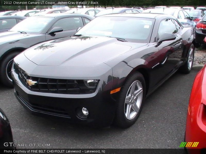 Ashen Gray Metallic / Black 2012 Chevrolet Camaro LT Coupe