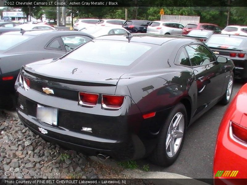 Ashen Gray Metallic / Black 2012 Chevrolet Camaro LT Coupe