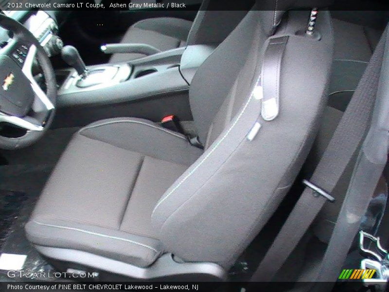 Ashen Gray Metallic / Black 2012 Chevrolet Camaro LT Coupe