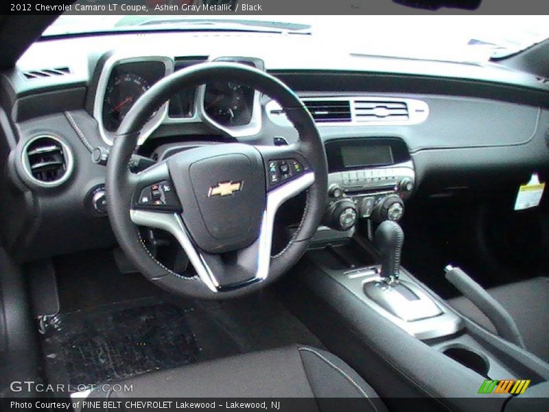 Ashen Gray Metallic / Black 2012 Chevrolet Camaro LT Coupe