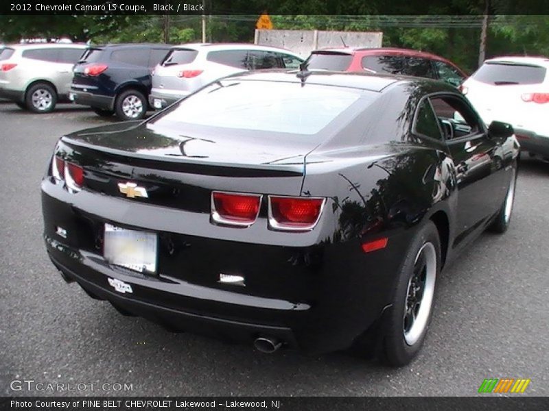 Black / Black 2012 Chevrolet Camaro LS Coupe
