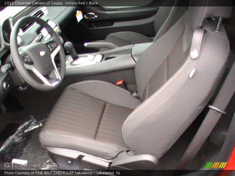 Victory Red / Black 2012 Chevrolet Camaro LS Coupe