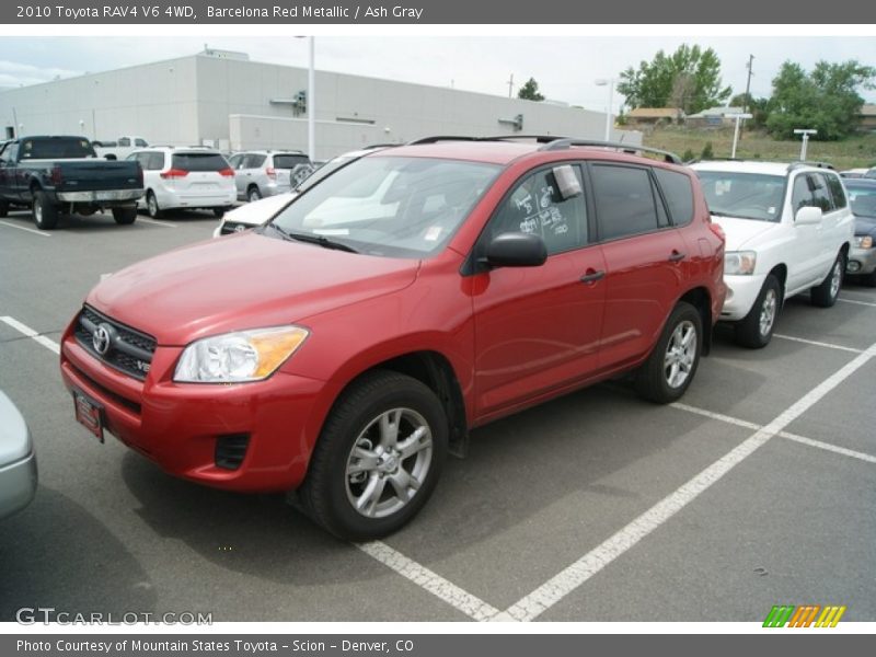 Barcelona Red Metallic / Ash Gray 2010 Toyota RAV4 V6 4WD