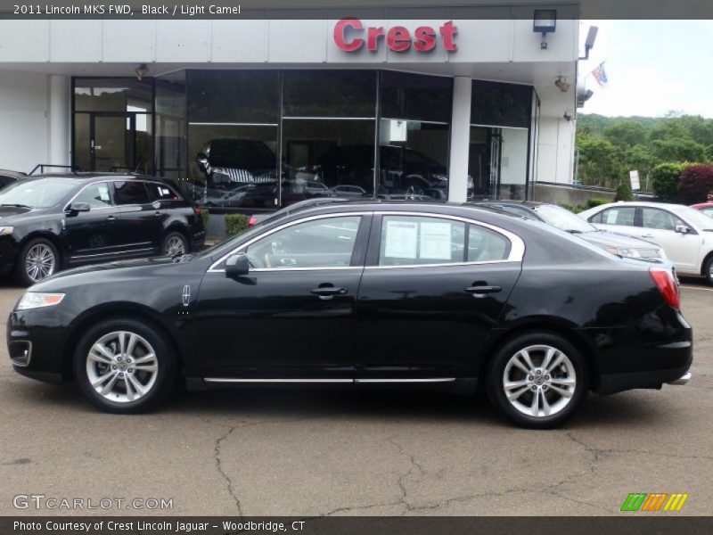 Black / Light Camel 2011 Lincoln MKS FWD