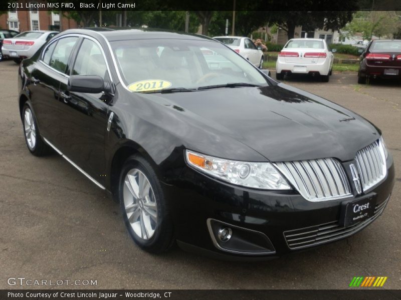 Black / Light Camel 2011 Lincoln MKS FWD