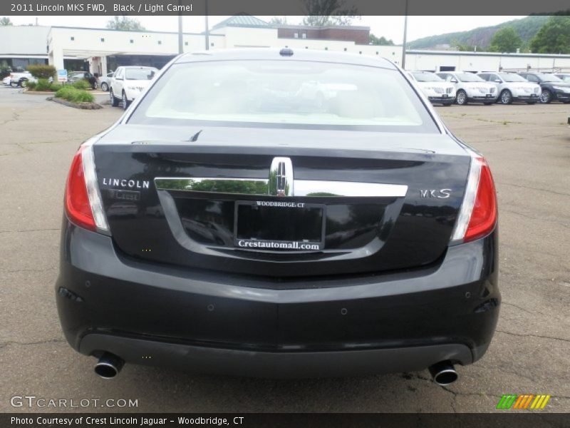 Black / Light Camel 2011 Lincoln MKS FWD