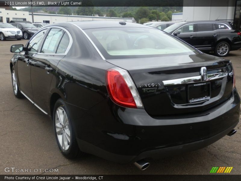 Black / Light Camel 2011 Lincoln MKS FWD