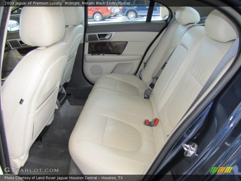 Midnight  Metallic Black / Ivory/Oyster 2009 Jaguar XF Premium Luxury