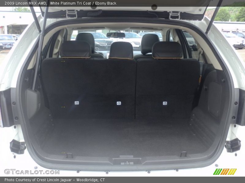 White Platinum Tri Coat / Ebony Black 2009 Lincoln MKX AWD