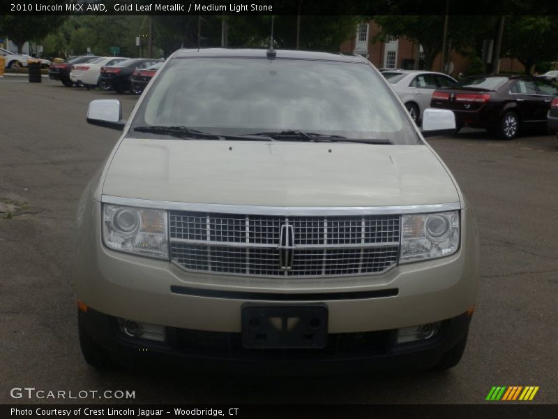 Gold Leaf Metallic / Medium Light Stone 2010 Lincoln MKX AWD