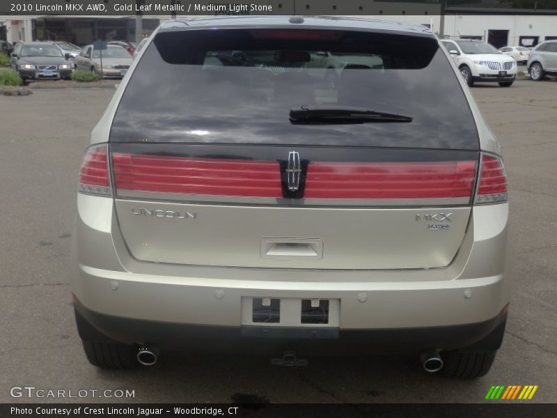 Gold Leaf Metallic / Medium Light Stone 2010 Lincoln MKX AWD
