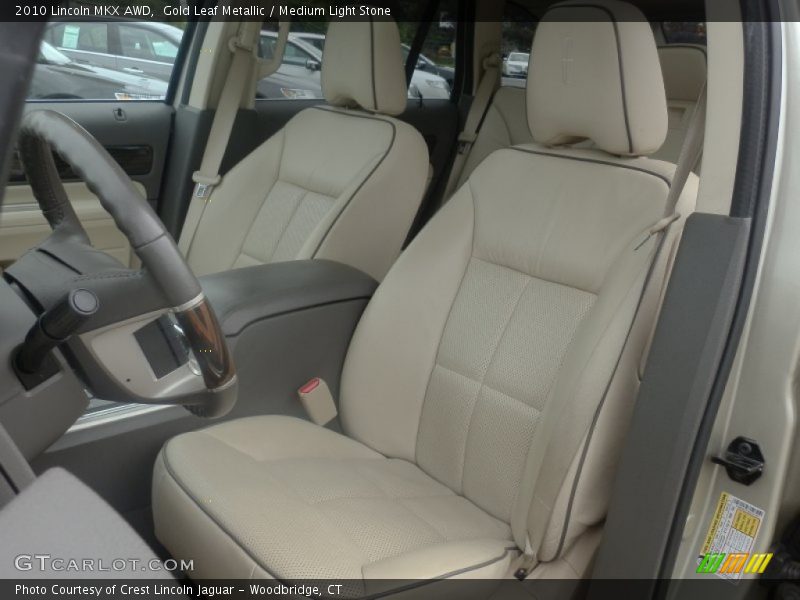 Gold Leaf Metallic / Medium Light Stone 2010 Lincoln MKX AWD