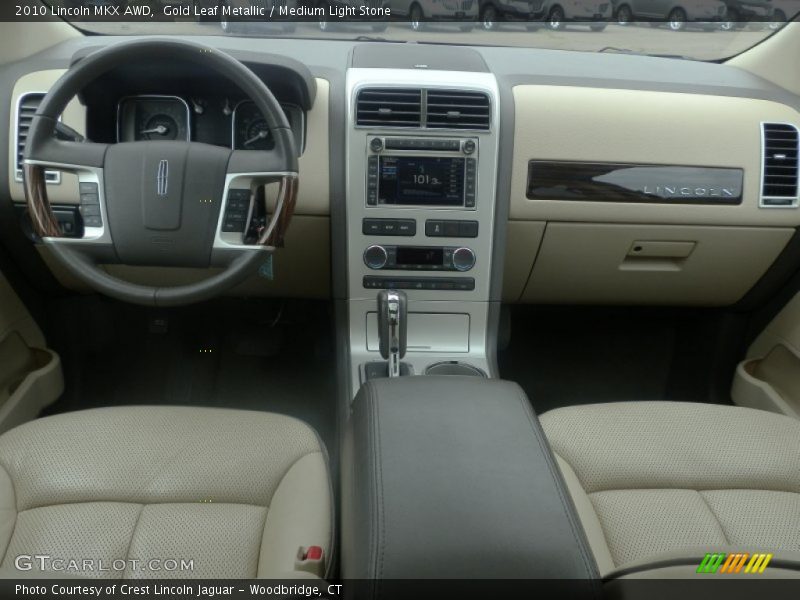 Gold Leaf Metallic / Medium Light Stone 2010 Lincoln MKX AWD