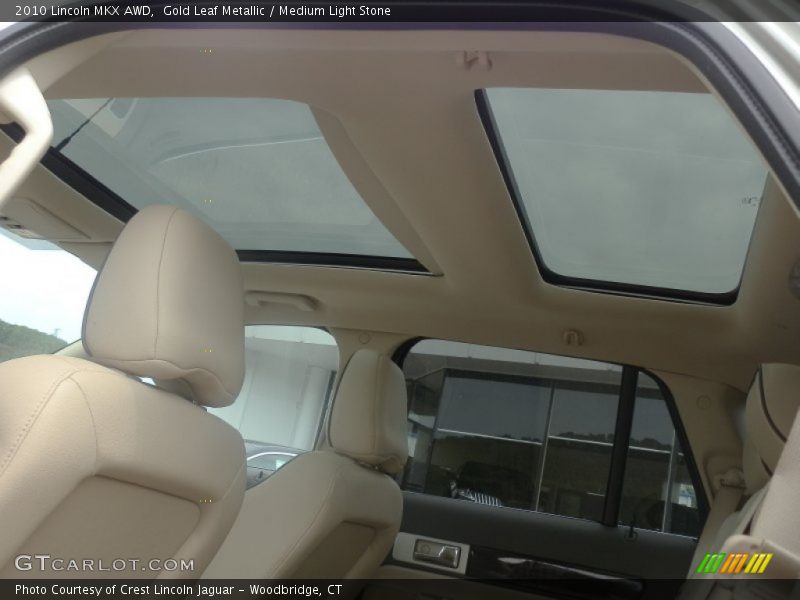 Gold Leaf Metallic / Medium Light Stone 2010 Lincoln MKX AWD