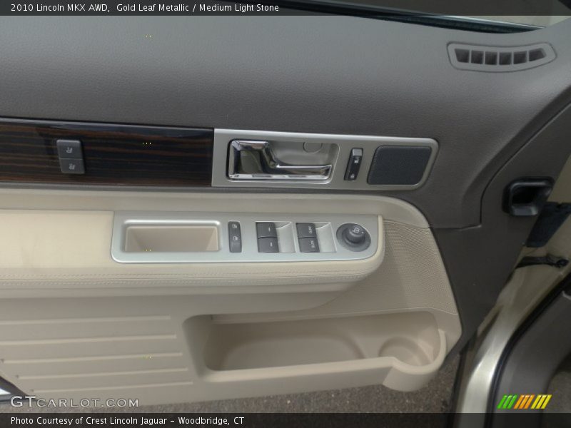 Gold Leaf Metallic / Medium Light Stone 2010 Lincoln MKX AWD