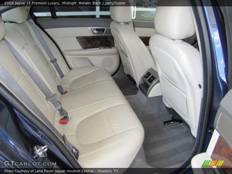 Midnight  Metallic Black / Ivory/Oyster 2009 Jaguar XF Premium Luxury