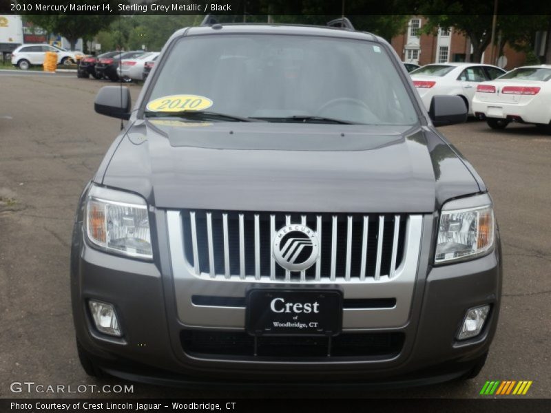 Sterling Grey Metallic / Black 2010 Mercury Mariner I4