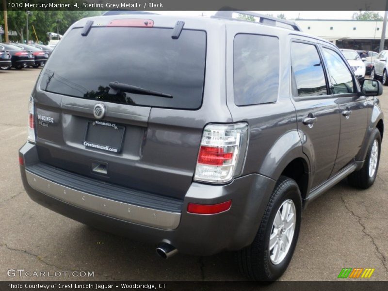 Sterling Grey Metallic / Black 2010 Mercury Mariner I4