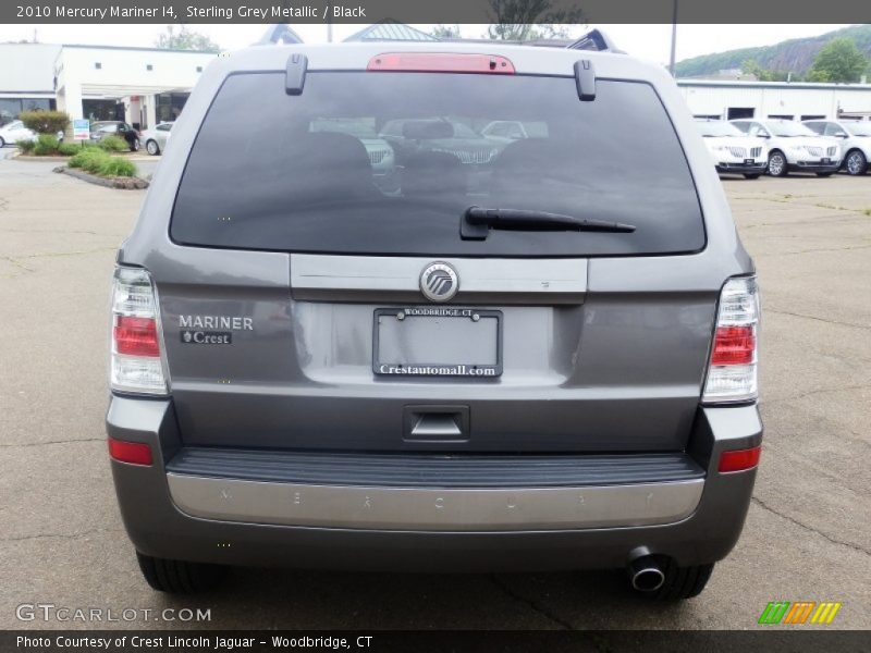 Sterling Grey Metallic / Black 2010 Mercury Mariner I4