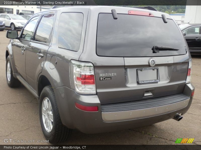 Sterling Grey Metallic / Black 2010 Mercury Mariner I4