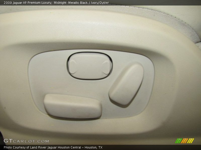 Midnight  Metallic Black / Ivory/Oyster 2009 Jaguar XF Premium Luxury
