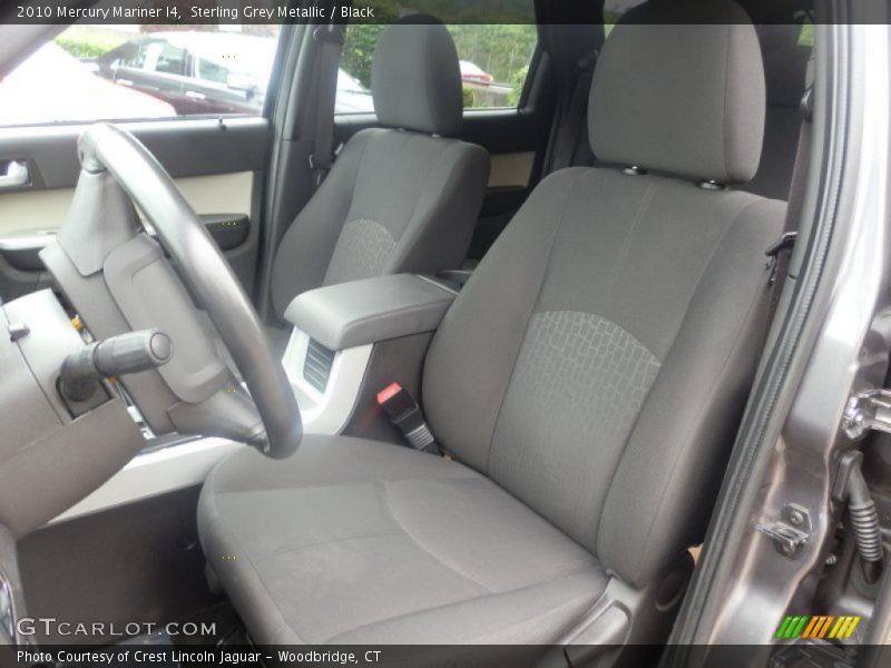 Sterling Grey Metallic / Black 2010 Mercury Mariner I4