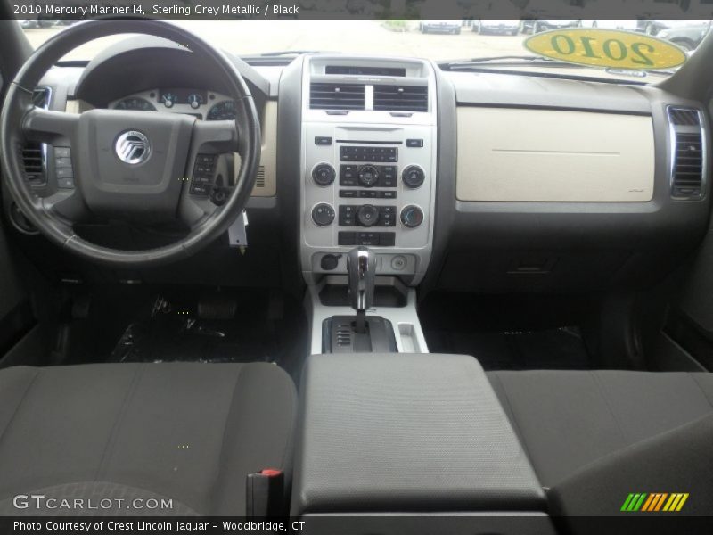 Sterling Grey Metallic / Black 2010 Mercury Mariner I4