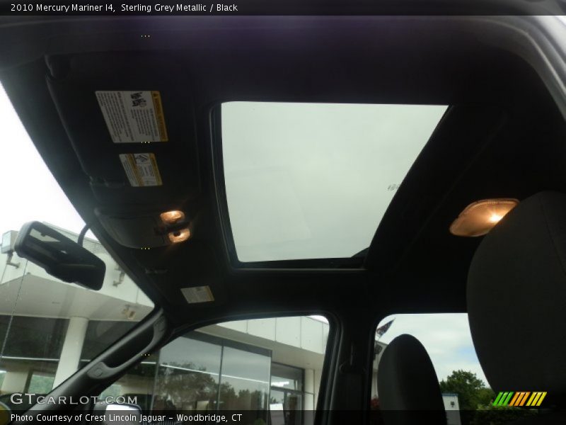 Sterling Grey Metallic / Black 2010 Mercury Mariner I4