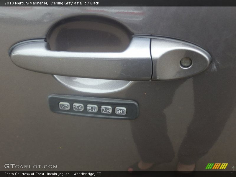 Sterling Grey Metallic / Black 2010 Mercury Mariner I4