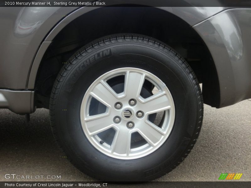 Sterling Grey Metallic / Black 2010 Mercury Mariner I4