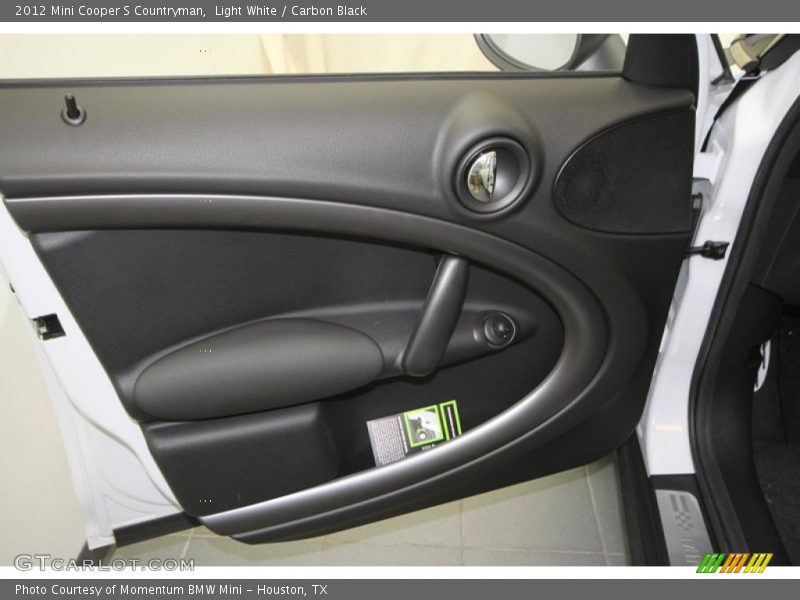 Light White / Carbon Black 2012 Mini Cooper S Countryman
