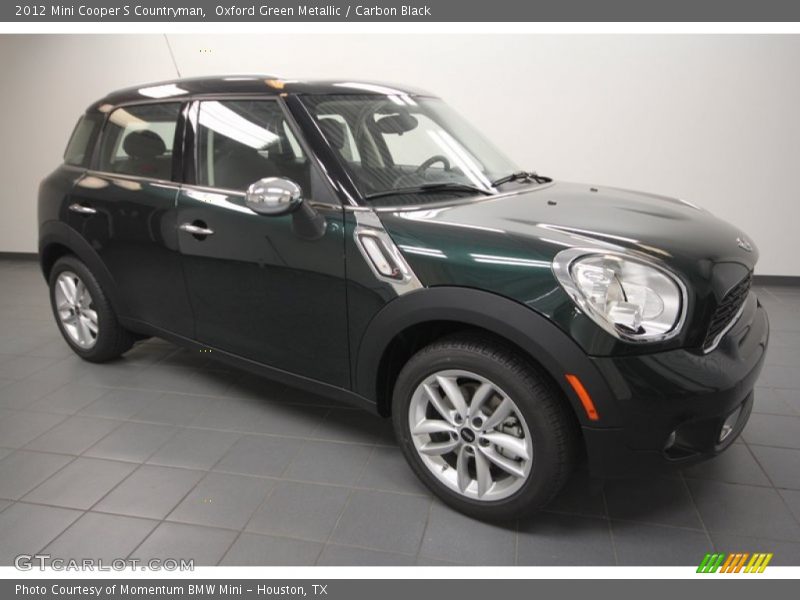 Oxford Green Metallic / Carbon Black 2012 Mini Cooper S Countryman