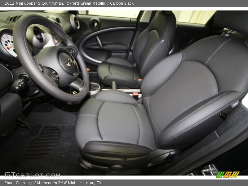  2012 Cooper S Countryman Carbon Black Interior