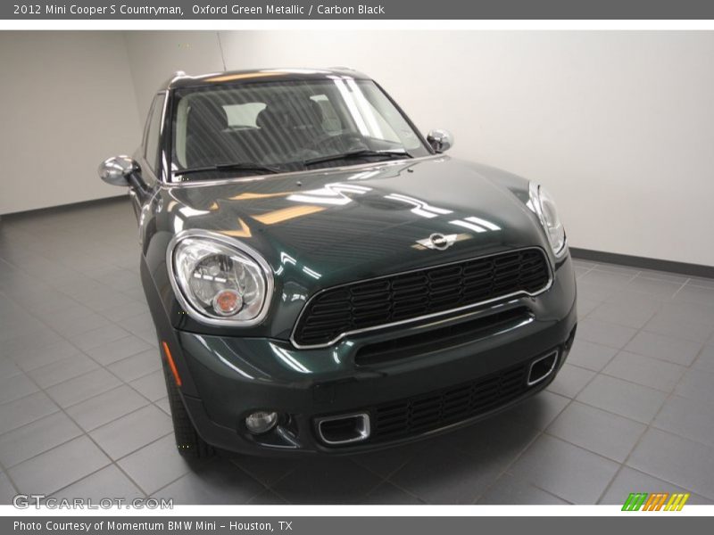 Oxford Green Metallic / Carbon Black 2012 Mini Cooper S Countryman