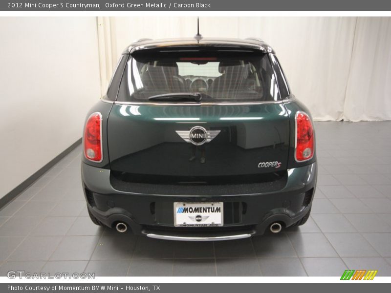 Oxford Green Metallic / Carbon Black 2012 Mini Cooper S Countryman