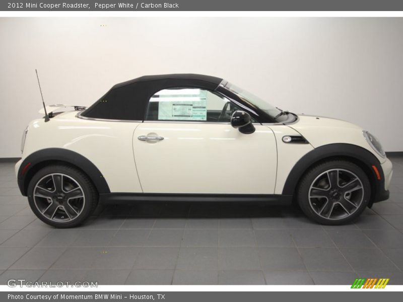  2012 Cooper Roadster Pepper White