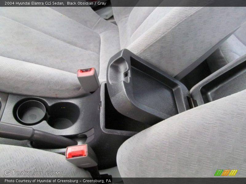 Black Obsidian / Gray 2004 Hyundai Elantra GLS Sedan