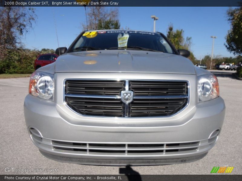 Bright Silver Metallic / Dark Slate Gray 2008 Dodge Caliber SXT