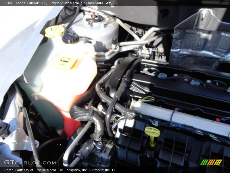 Bright Silver Metallic / Dark Slate Gray 2008 Dodge Caliber SXT