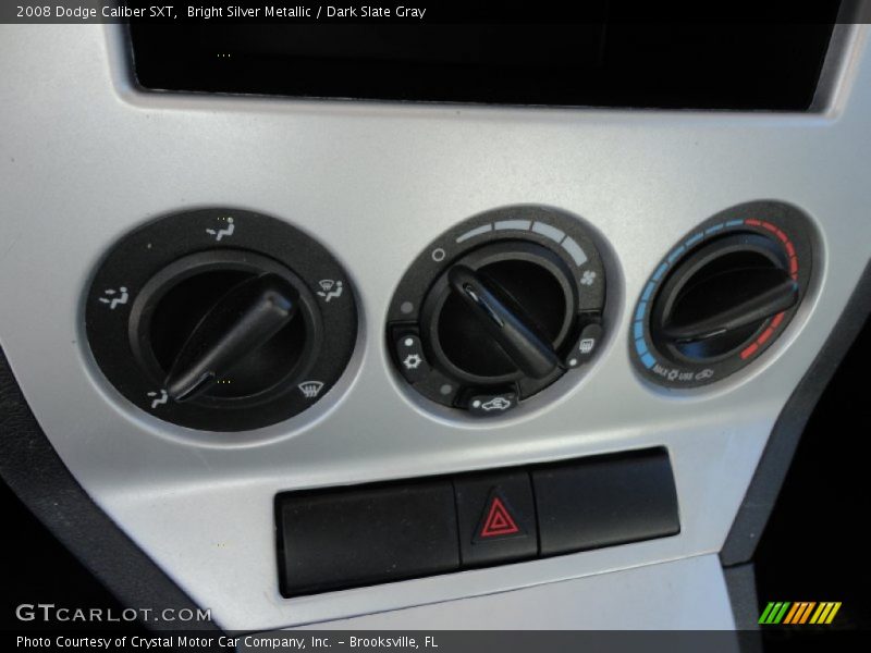 Bright Silver Metallic / Dark Slate Gray 2008 Dodge Caliber SXT